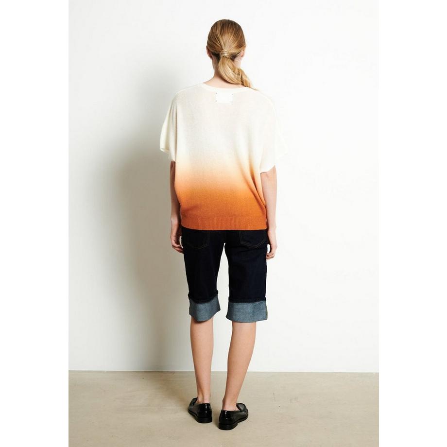 Studio Cashmere8 RIA 7 Tie Dye V-Ausschnitt T-Shirt  
