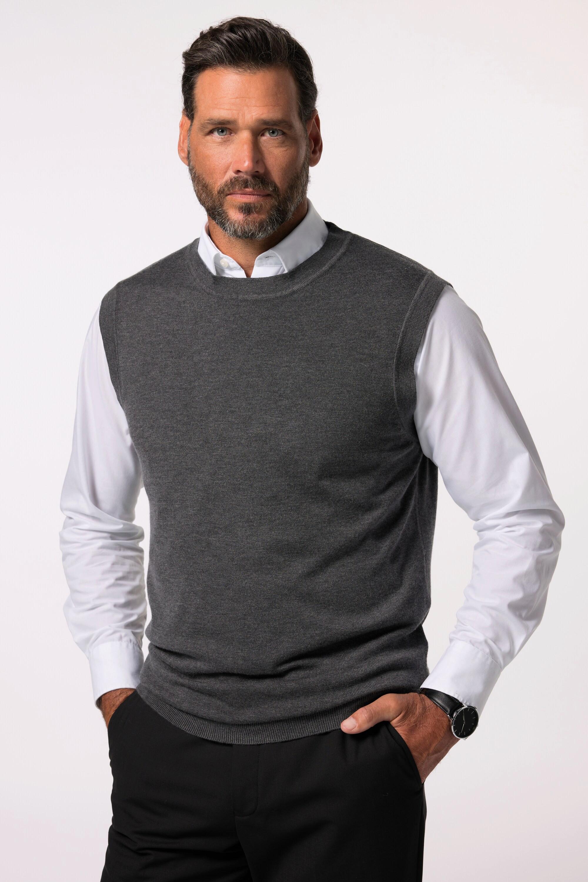 JP1880 Pullunder Rundhals bis 7 XL  