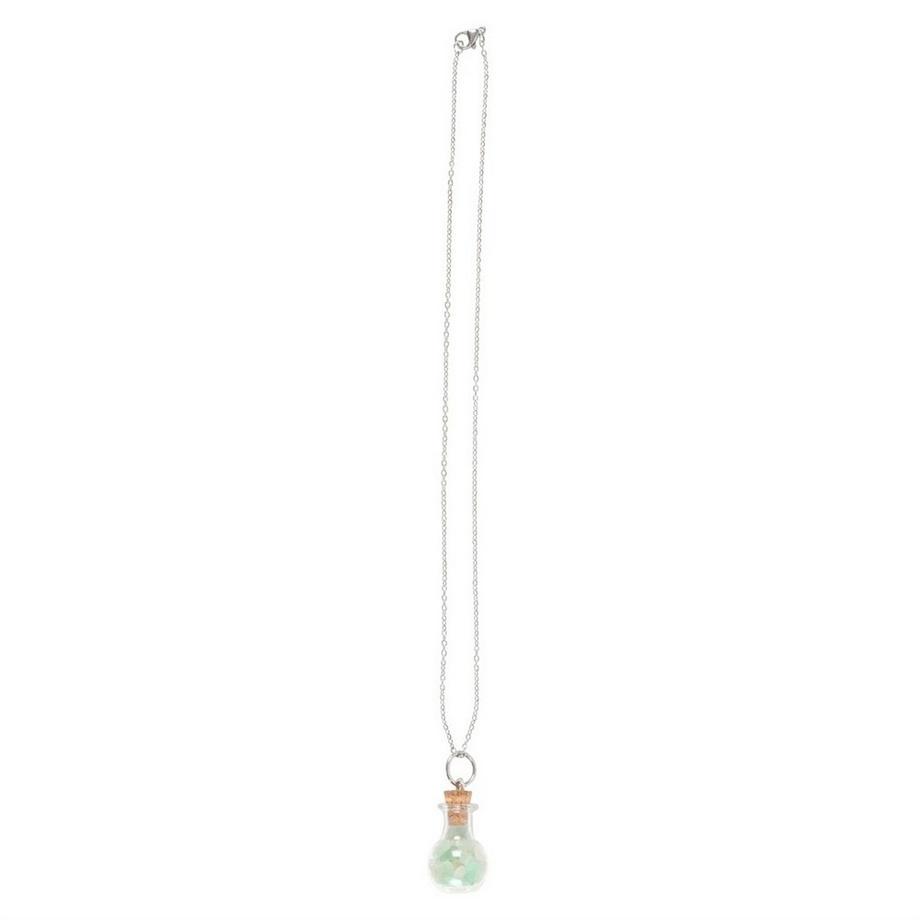 Something Different  Luck Avventurina Bottiglia Di Pozione Collana 