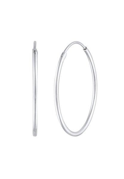 Elli  Ohrringe Creolen Rund Klassisch 