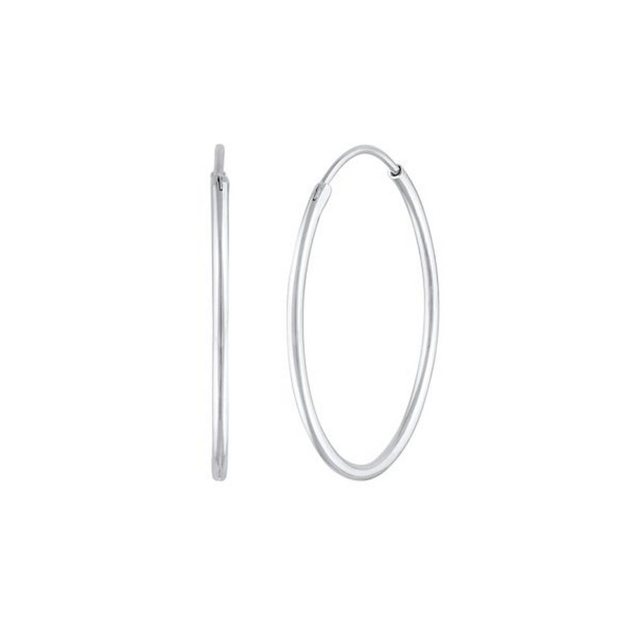 Elli  Ohrringe Creolen Rund Klassisch 