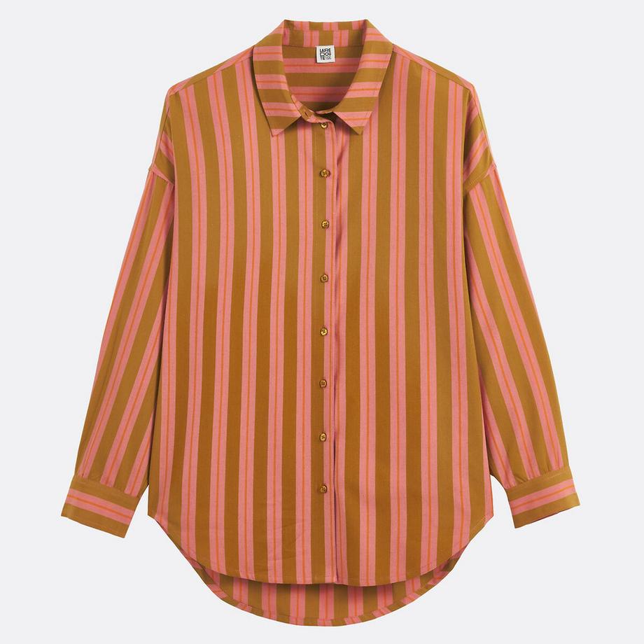 La Redoute Collections Chemise rayée ample en coton  