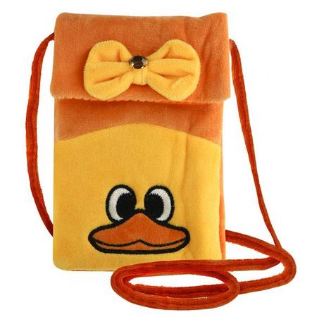 Avizar  Pochette Téléphone Design Canard Jaune 