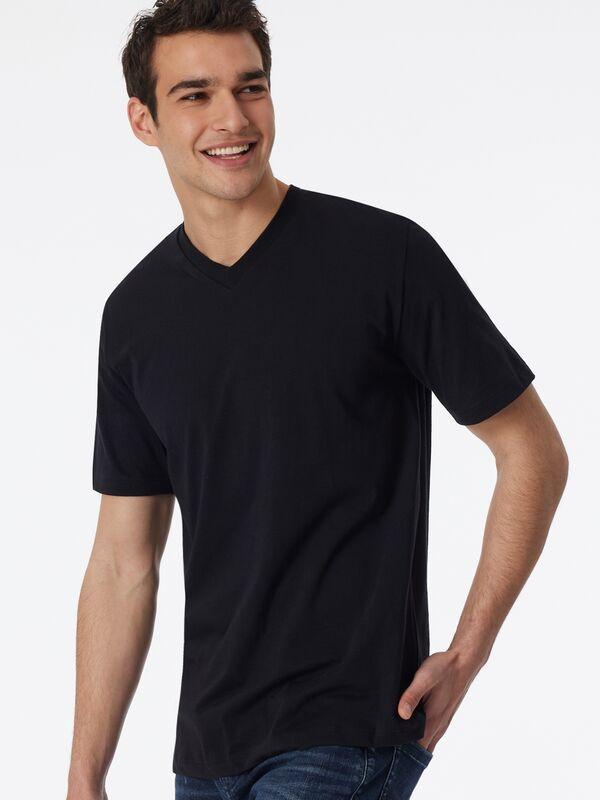 Schiesser American V-Neck T-Shirt Doppelpack  
