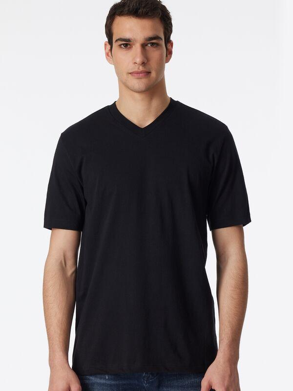 Schiesser American V-Neck T-Shirt Doppelpack  