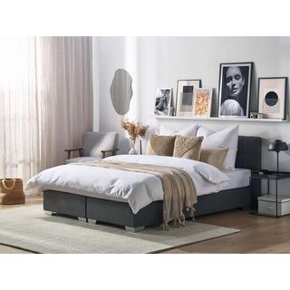 Beliani Boxspring Bett aus Polyester Modern ADMIRAL  