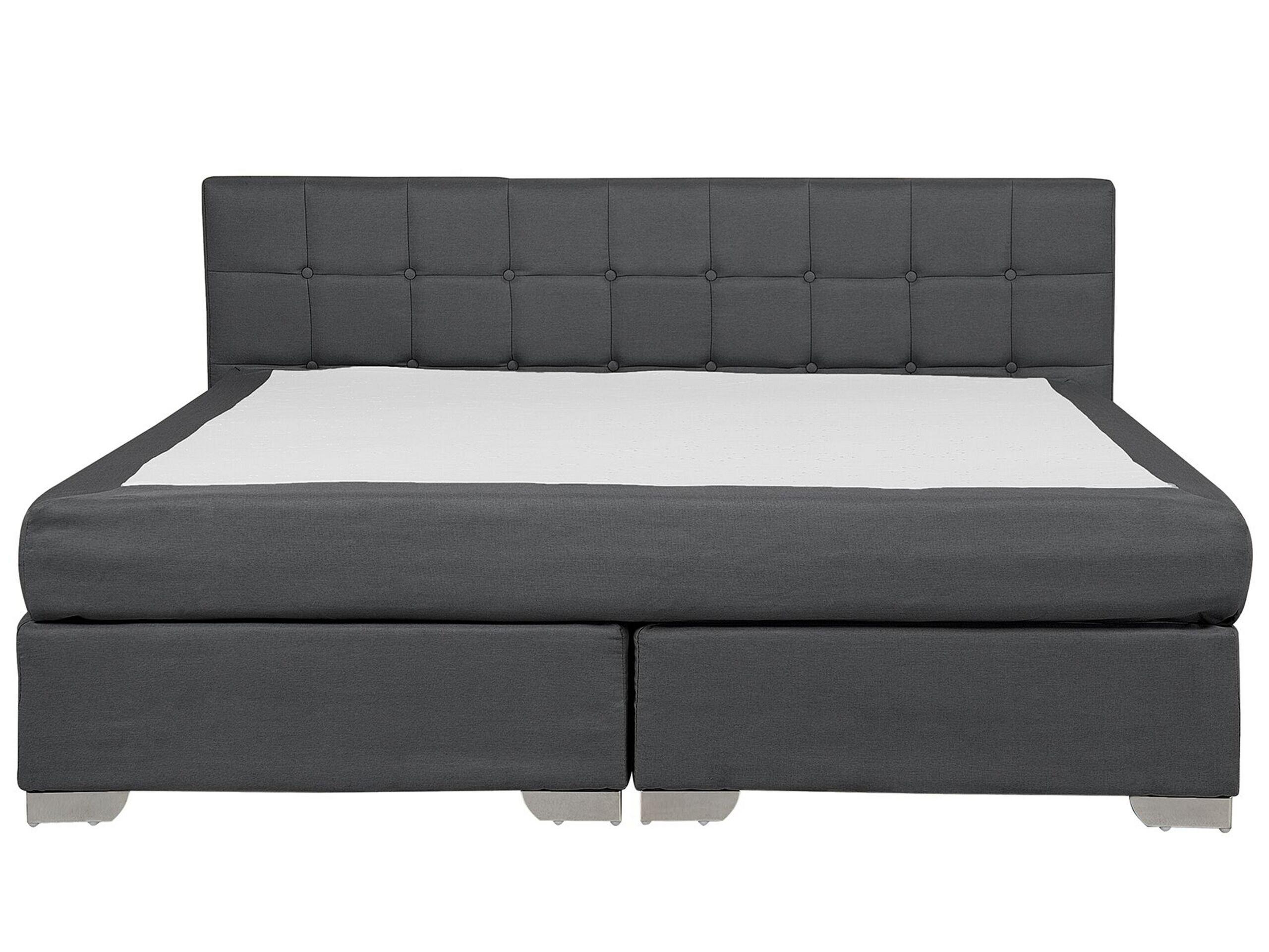 Beliani Boxspring Bett aus Polyester Modern ADMIRAL  