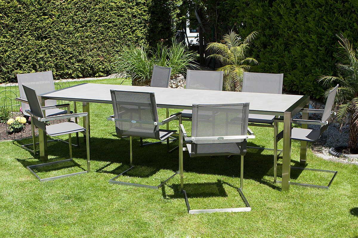 mutoni pleasure Garten Essgruppe Sienna (9-tlg)  