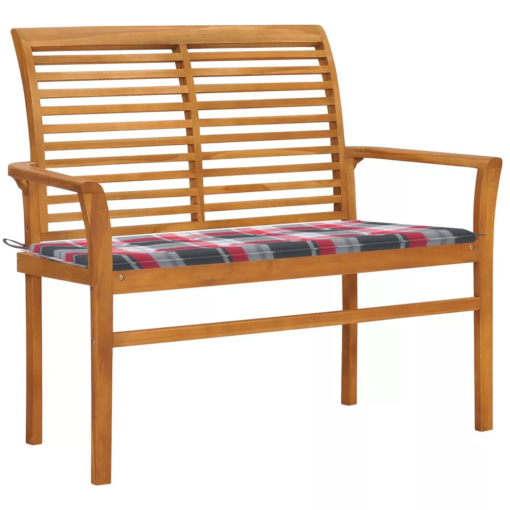 VidaXL - Banc de jardin teck, One Size, Marron