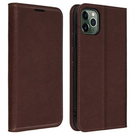 Avizar  Étui Cuir iPhone 11 Pro Marron 