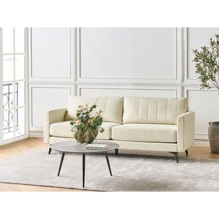 Beliani 3 Sitzer Sofa aus Polyester Minimalistisch MALA  