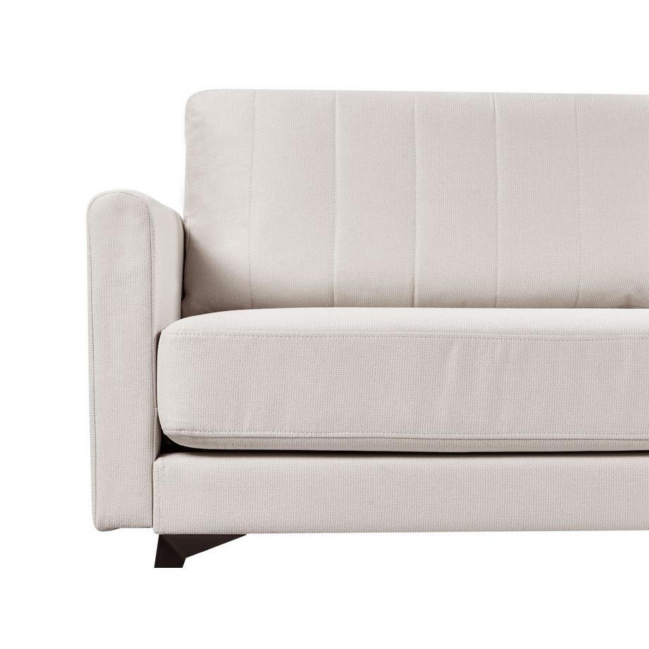 Beliani Canapé 3 places en Tissu Minimaliste MALA  