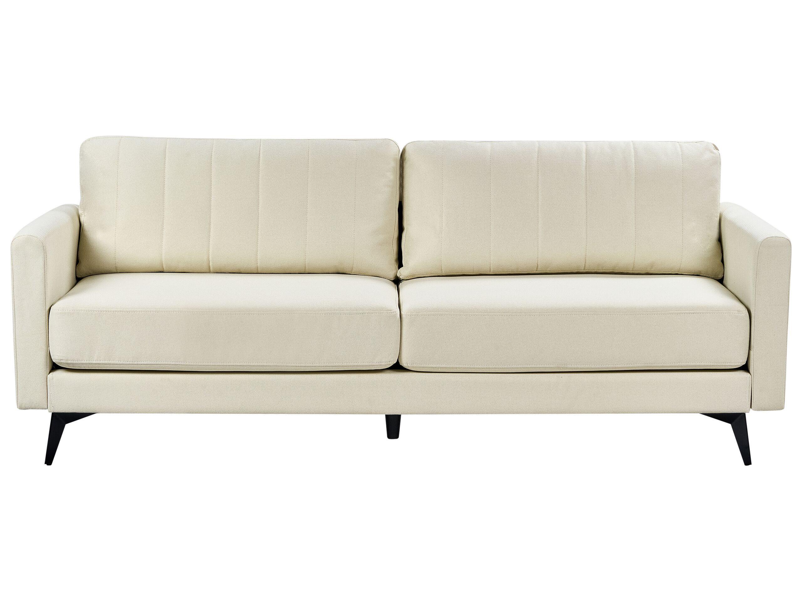 Beliani 3 Sitzer Sofa aus Polyester Minimalistisch MALA  