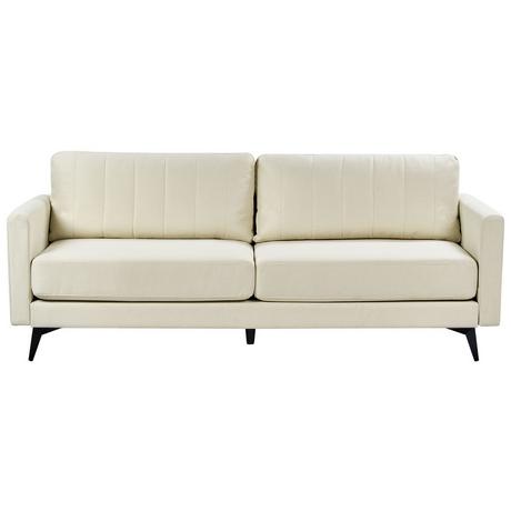 Beliani 3 Sitzer Sofa aus Polyester Minimalistisch MALA  