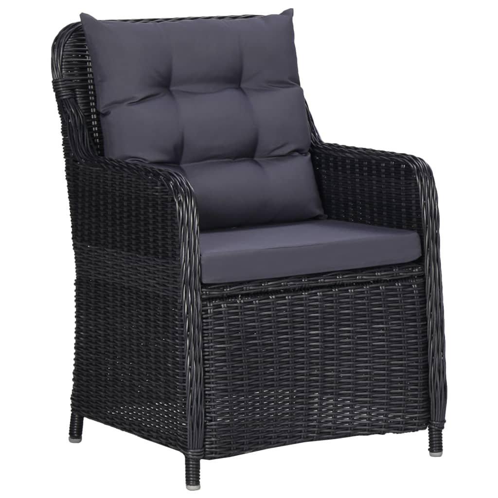 VidaXL sedia in rattan Polirattan  