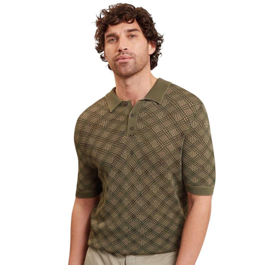TED BAKER  Polo Motiftyle Géométrique 