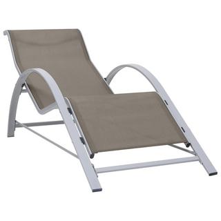 VidaXL Chaise longue aluminium  