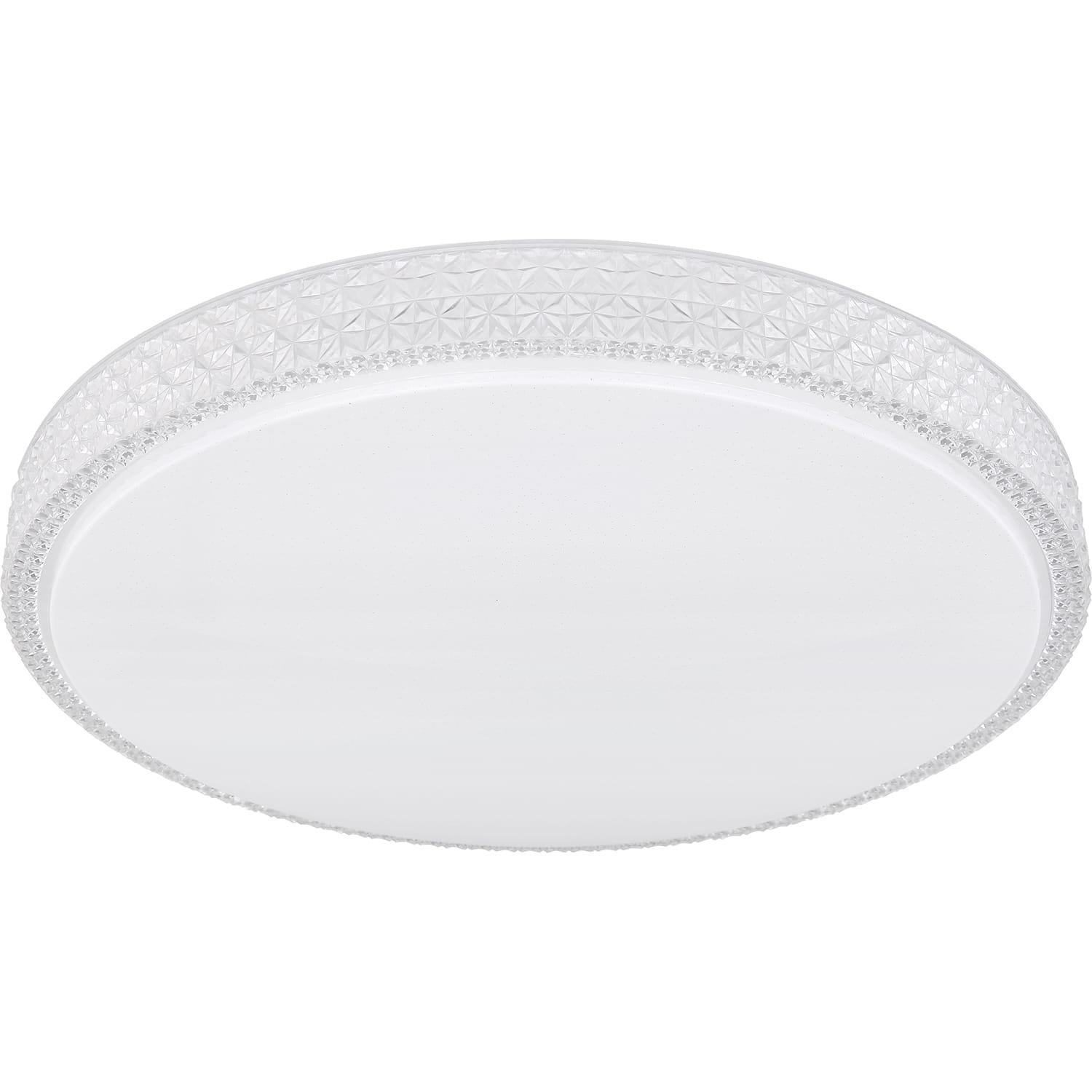 mutoni Plafonnier Ovi métal blanc 1xLED 60x60x11  