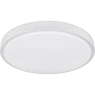 mutoni Plafonnier Ovi métal blanc 1xLED 60x60x11  