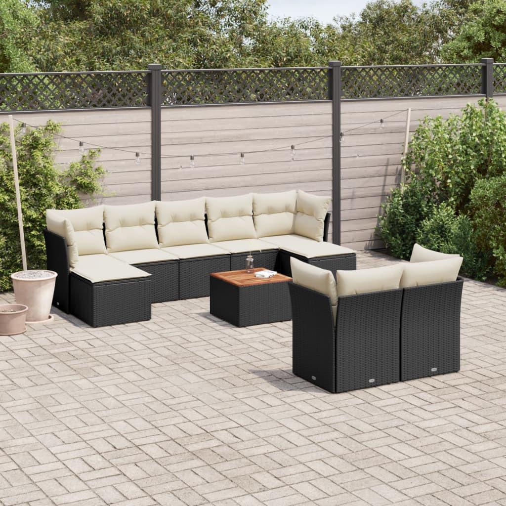 VidaXL Garten sofagarnitur poly-rattan  