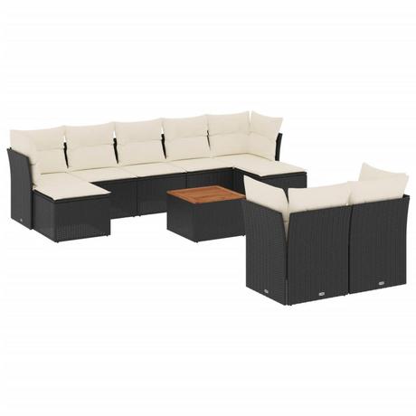 VidaXL Garten sofagarnitur poly-rattan  