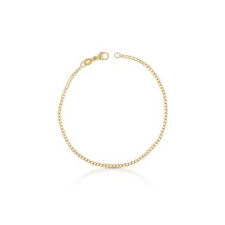 MUAU Schmuck  Bracelet Panzer Gelbgold 750, 19cm, 1.9mm 