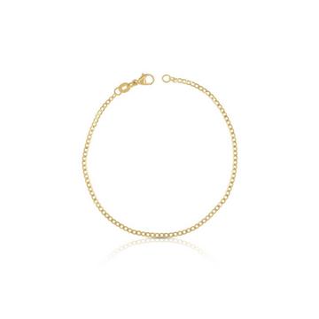 Bracelet Panzer Gelbgold 750, 19cm, 1.9mm