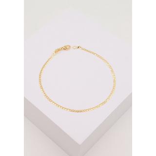 MUAU Schmuck  Bracelet Panzer Gelbgold 750, 19cm, 1.9mm 