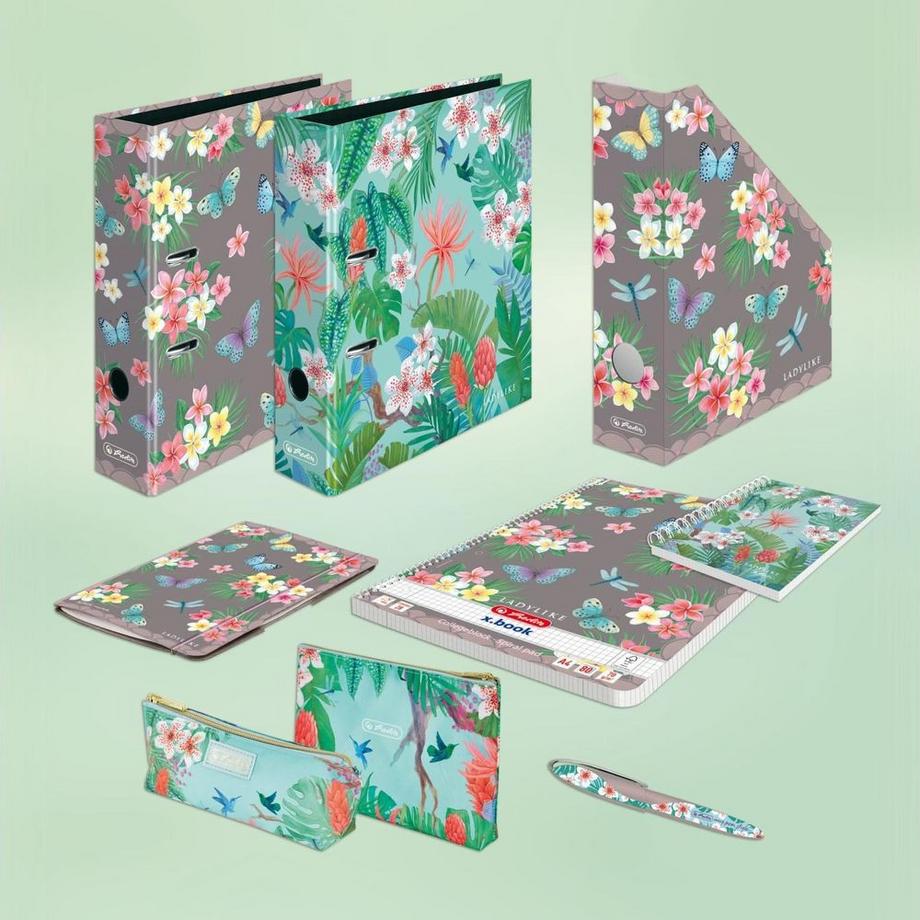 Herlitz carnet  cahier à spirale Ladylike Jungle  