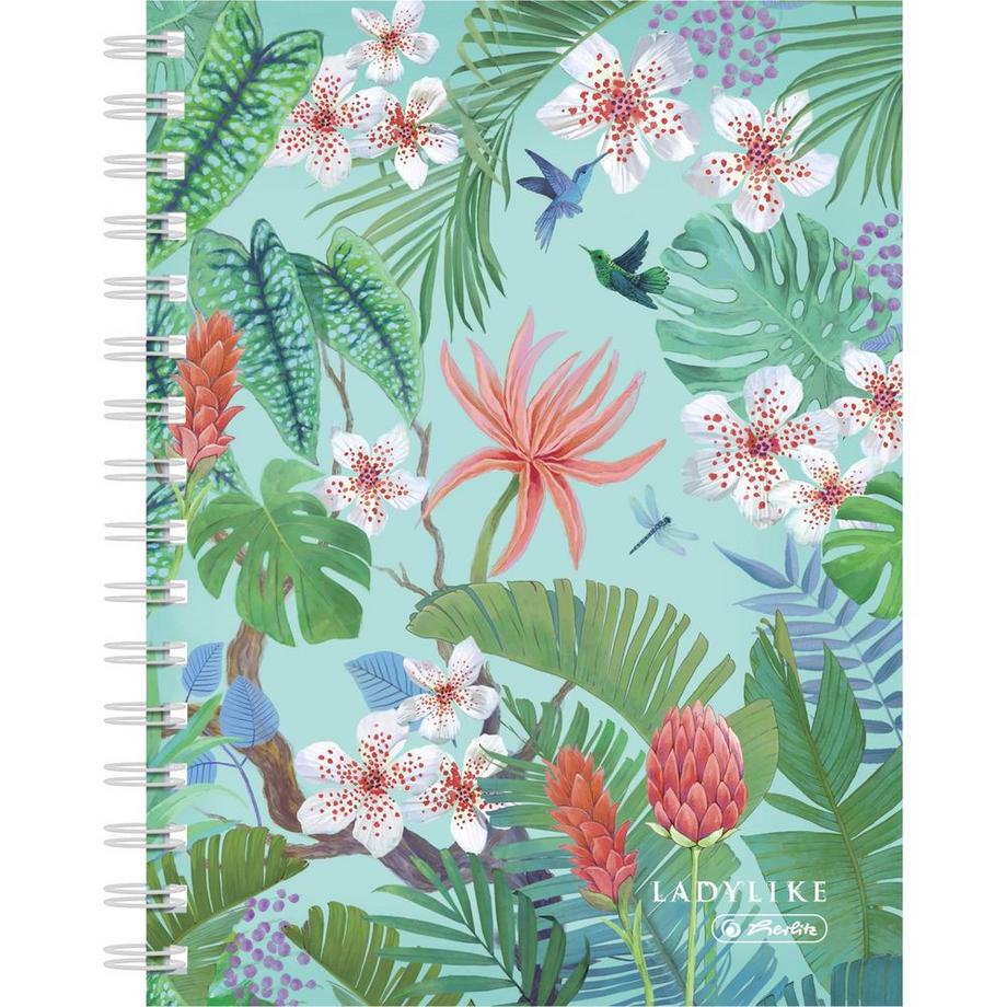 carnet  cahier à spirale Ladylike Jungle