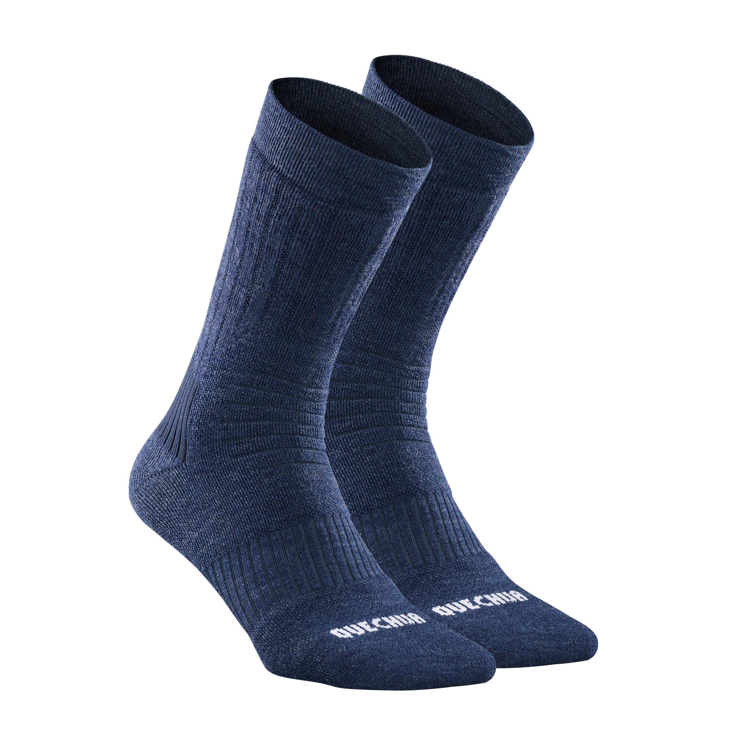 QUECHUA  Socken - WARM SH100 MID AD 