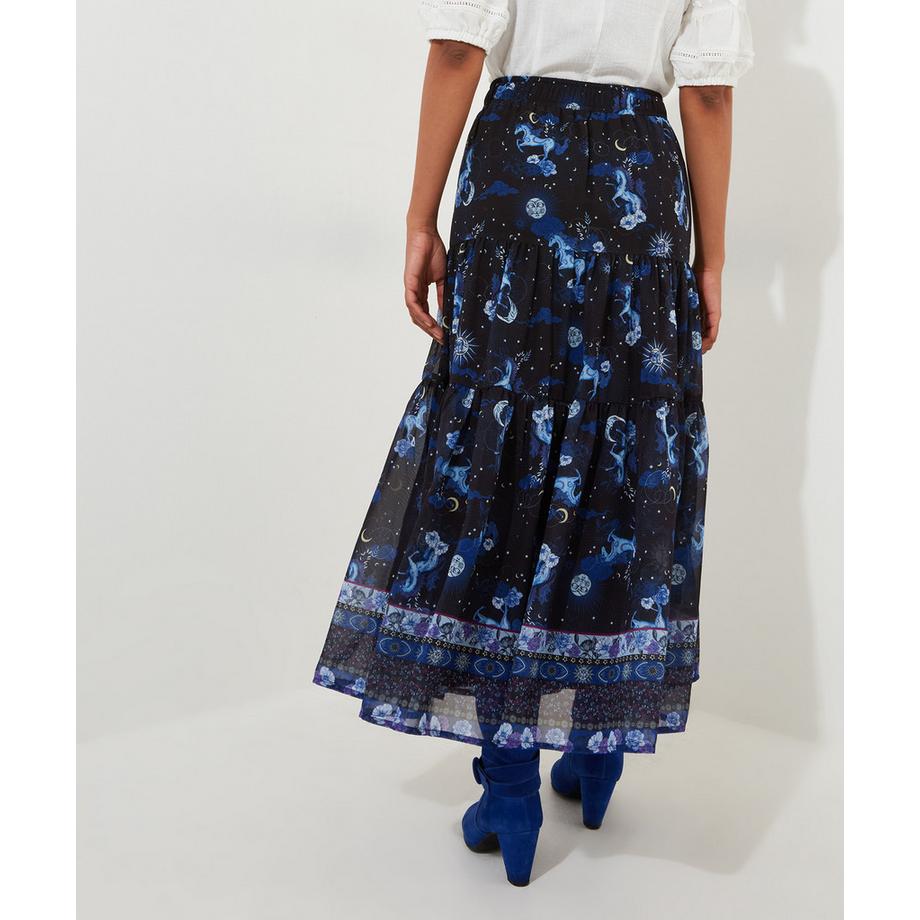 Joe Browns Jupe Superpositions Imprimé Rétro  