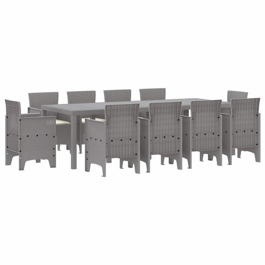 Set de repas de jardin polypropylène