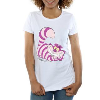 Alice in Wonderland Cheshire Cat bedrucktes T-Shirt  