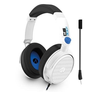 STEALTH Gaming C6-300V Auricolare Cablato A Padiglione Giocare Blu, Bianco