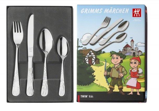 ZWILLING TWIN Kids - Kinderbesteck "Grimms Märchen", 4-tlg.  