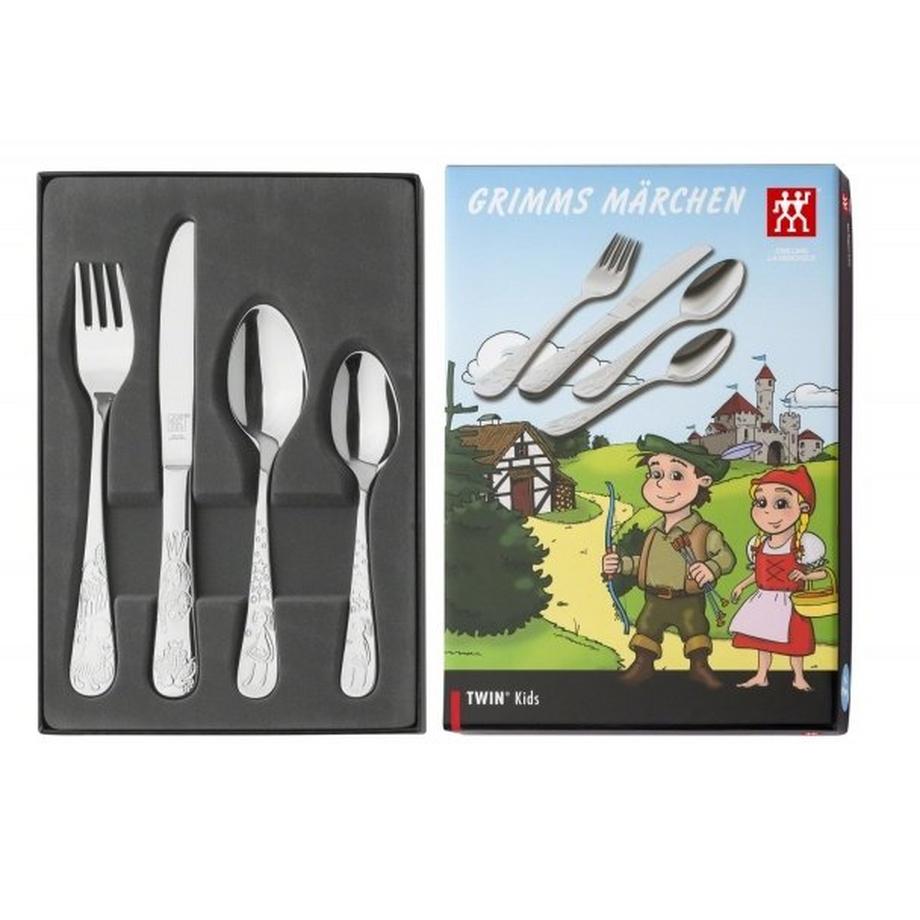 ZWILLING TWIN Kids - Kinderbesteck "Grimms Märchen", 4-tlg.  
