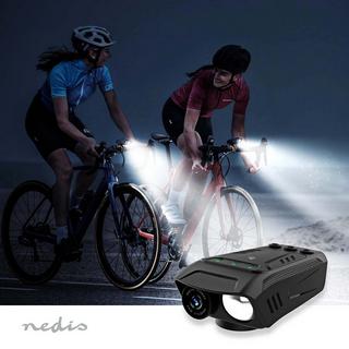 Nedis  Caméra de cyclisme | 1080p à 30 ips | 2 MPixels | 600 minutes | 70° | 600 minutes | Supports inclus | Noir 