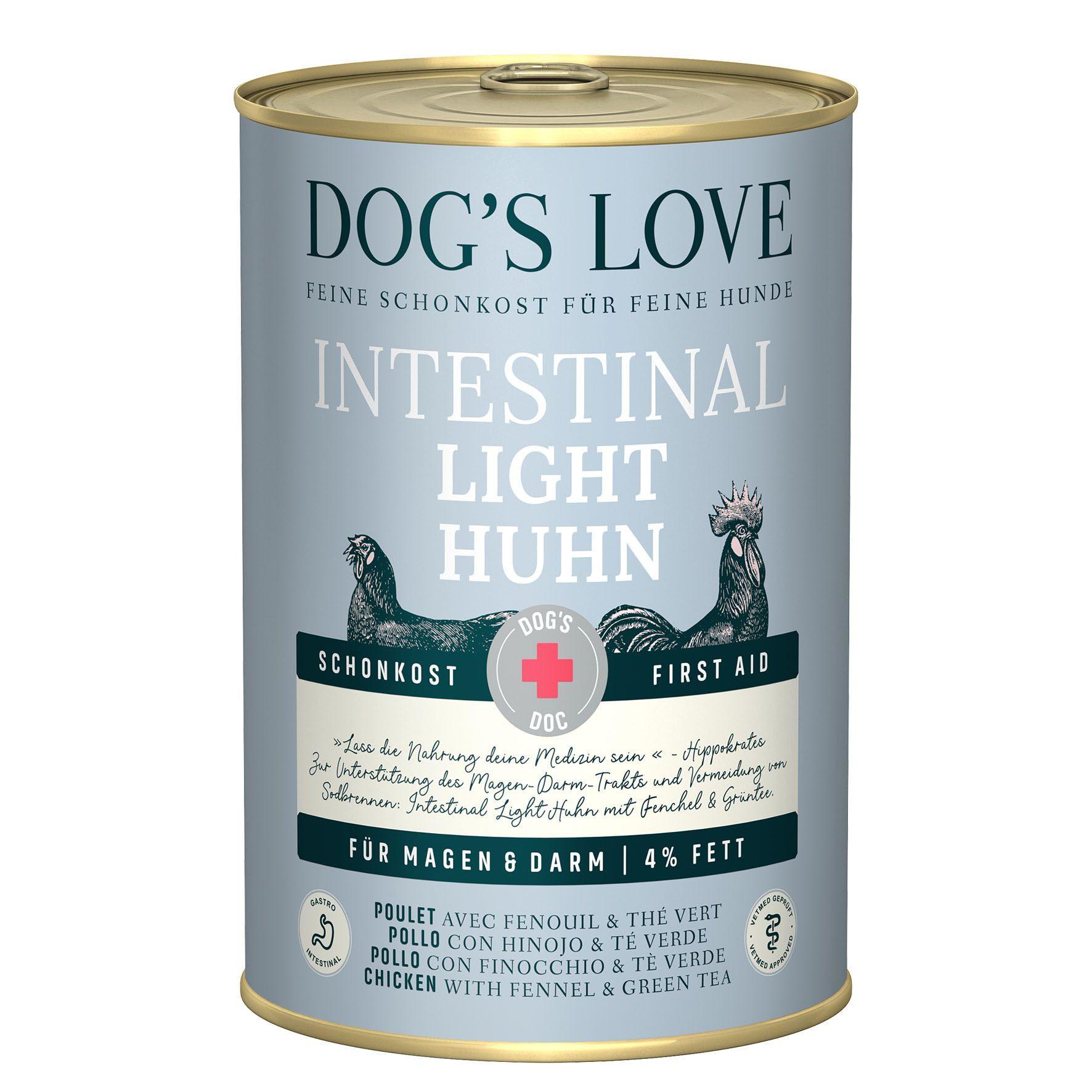 Dog's Love  régime de poulet fade - Multipack 