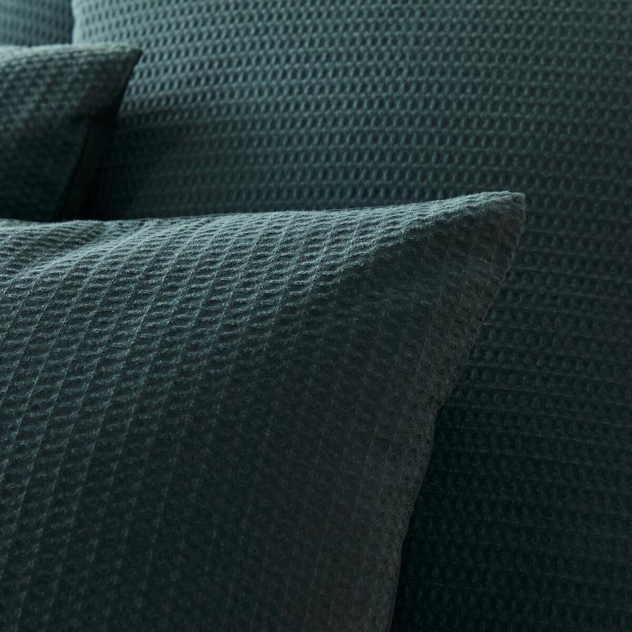 La Redoute Intérieurs Copripiumino Cotone Lavato Nido d'Ape  