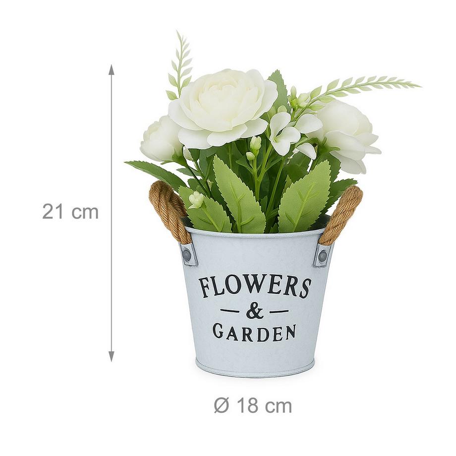 Northix Kunstblumen 3er Set  