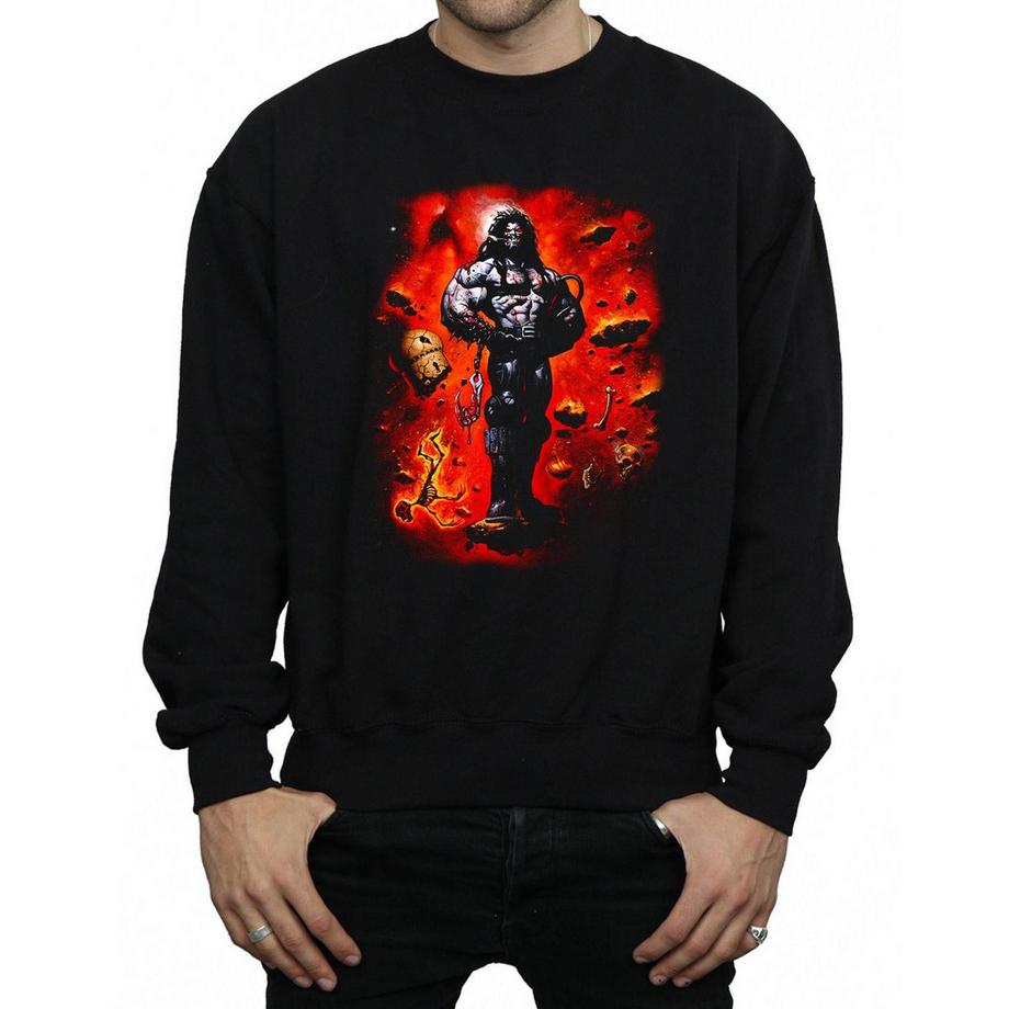 DC COMICS Justice League Darkseid Sweatshirt  