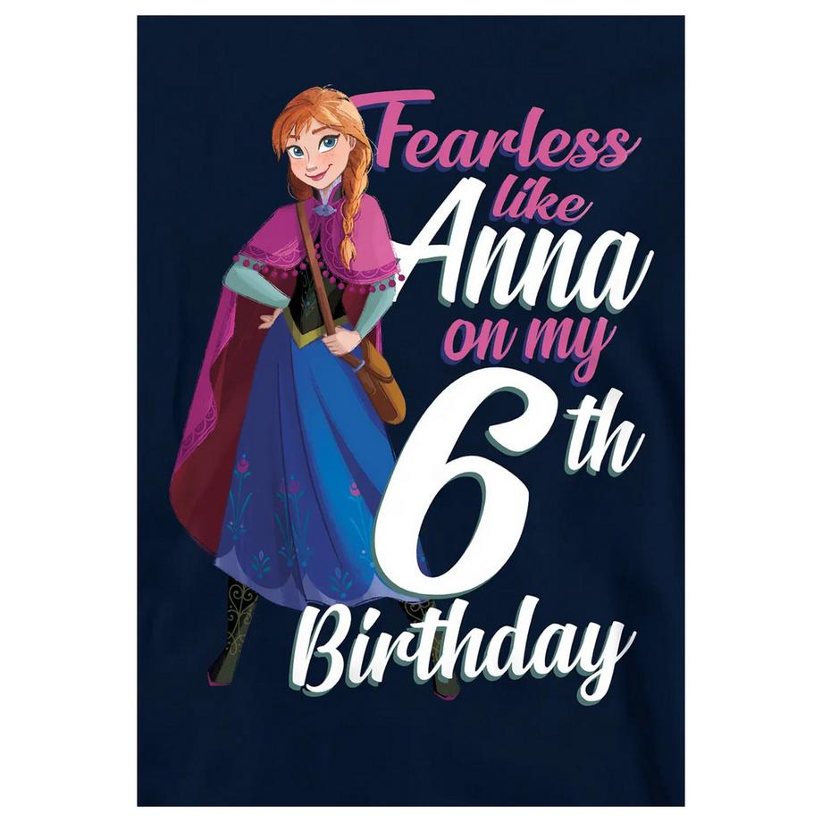 FROZEN  Sweat À Capuche 6ème Anniversaire Fearless Like Anna 