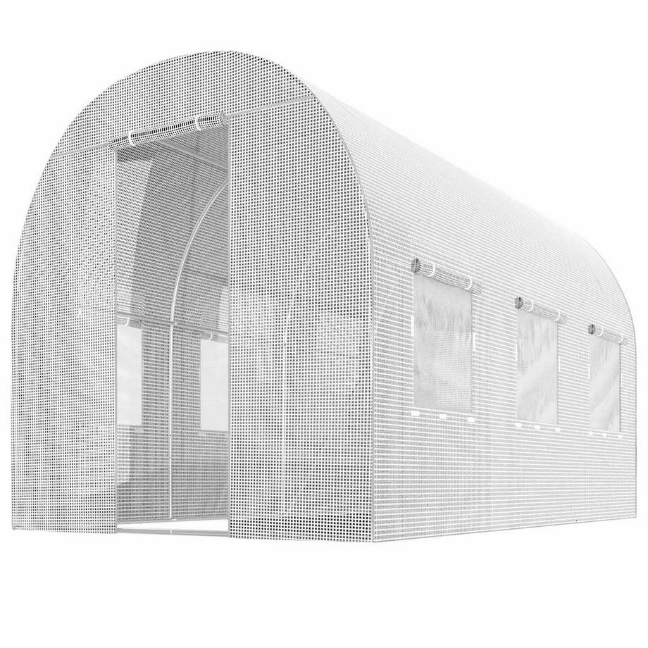 B2X Tunnel da giardino 2 x 3 m (6 m2) Plonos bianco  