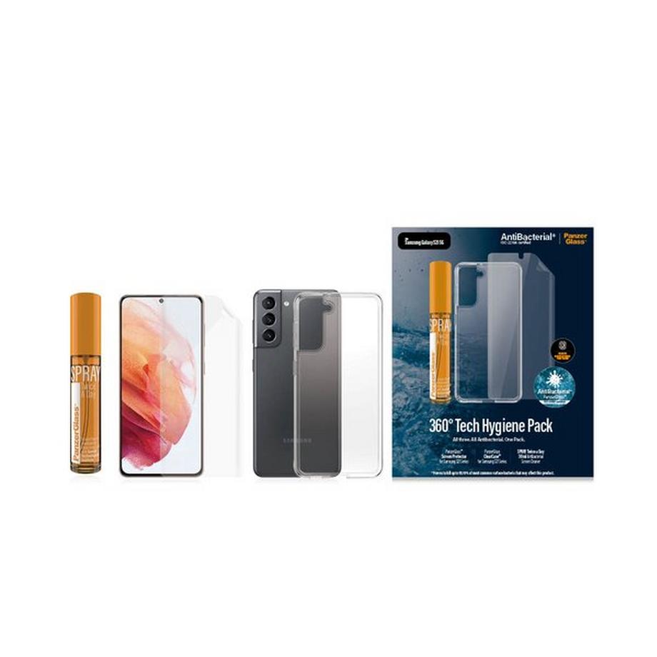 PanzerGlass  ® Samsung Galaxy S21 5G - Hygiene Pack Pellicola proteggischermo trasparente 1 pz 