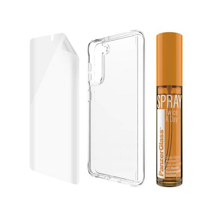 PanzerGlass  ® Samsung Galaxy S21 5G - Hygiene Pack Pellicola proteggischermo trasparente 1 pz 