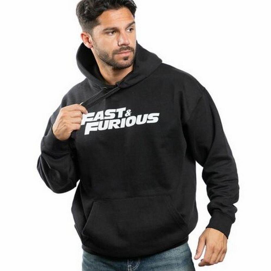 Fast & Furious Fast & Furious Logo Felpa con cappuccio  