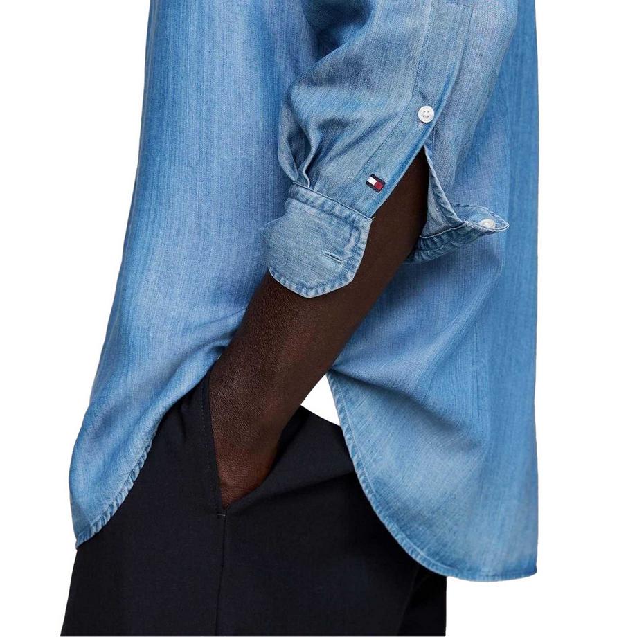 TOMMY HILFIGER Langarm Slim Fit Hemd  