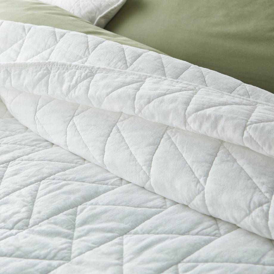 La Redoute Intérieurs Copriletto trapuntato Zig Zag  