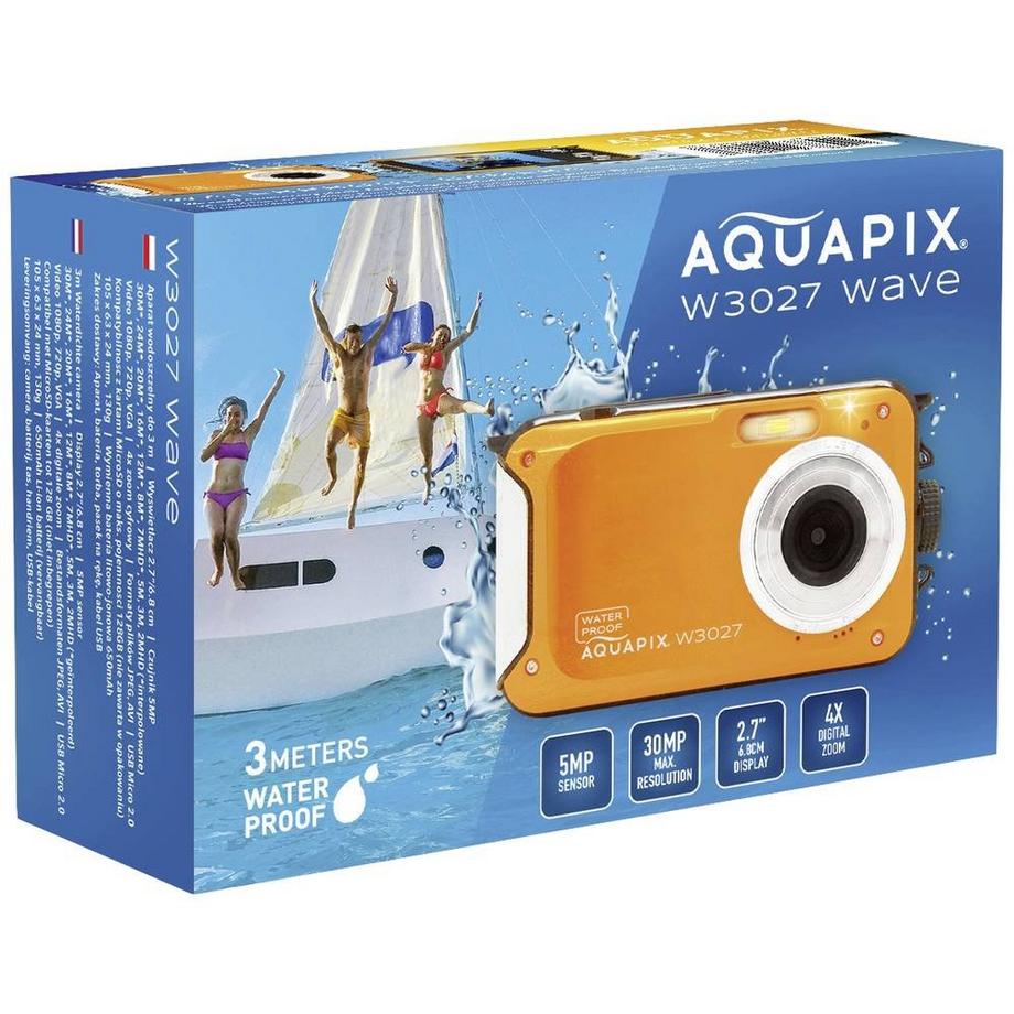 Easypix  Unterwasserkamera W3027-O Wave 